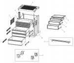 Expert E011209 Type 1 Roller Cabinet Spare Parts